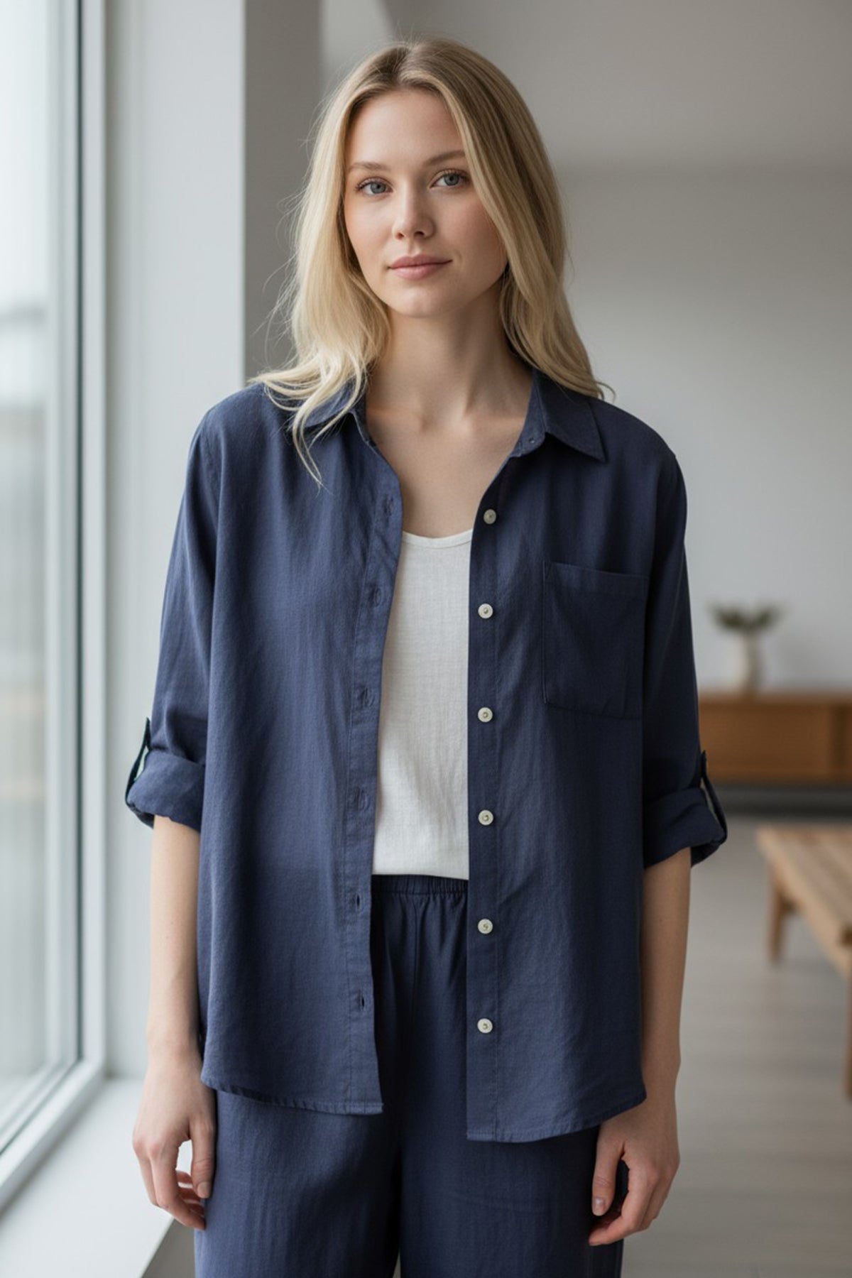 Linen Blend Shirt