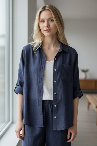 Linen Blend Shirt