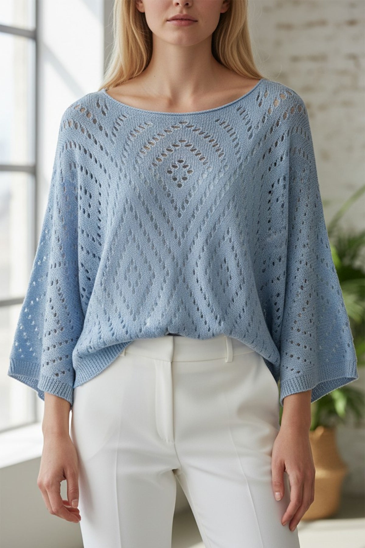 Holey Knit Top