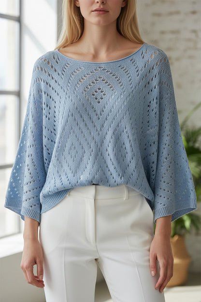 Holey Knit Top