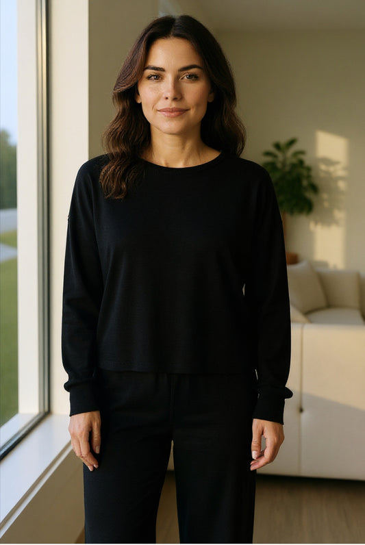 BK LOUNGE CREWNECK TOP