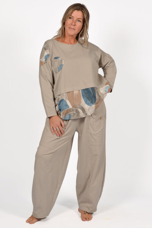 BE CIRCLE PATTERN BOTTOM TOP