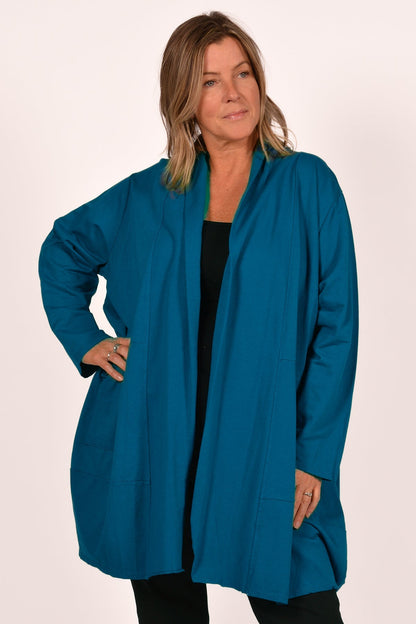 TE COTTON DUSTER JACKET